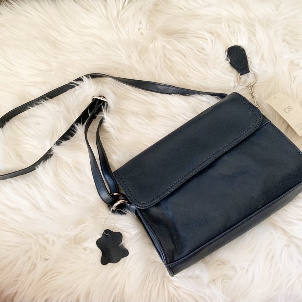 Giani Bernini Genuine Leather Crossbody Bag NWT